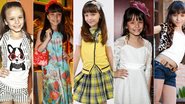 Larissa Manoela completa 12 anos; veja looks da atriz de 'Carrossel' - Fotomontagem