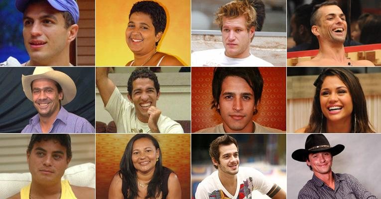 Será que você se lembra de todos os vencedores do BBB? Confira! - Fotomontagem