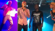 Neymar e Robinho fazem a festa no show de Thiaguinho em Santa Catarina - Otávio Silva/Divulgação