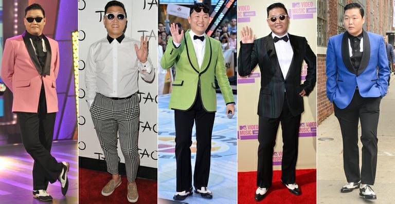 Os looks de Psy - Getty Images