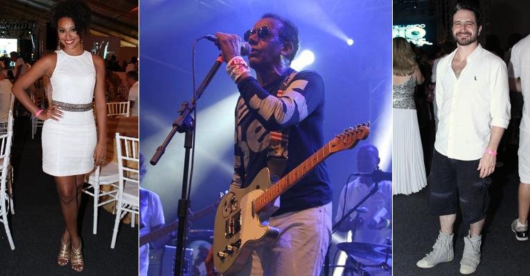 Jorge Ben Jor canta para famosos em festa de réveillon no Rio - Thyago Andrade / Foto Rio News