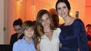 Lisandra Souto com os Yasmin e Yago - André Muzel / AgNews