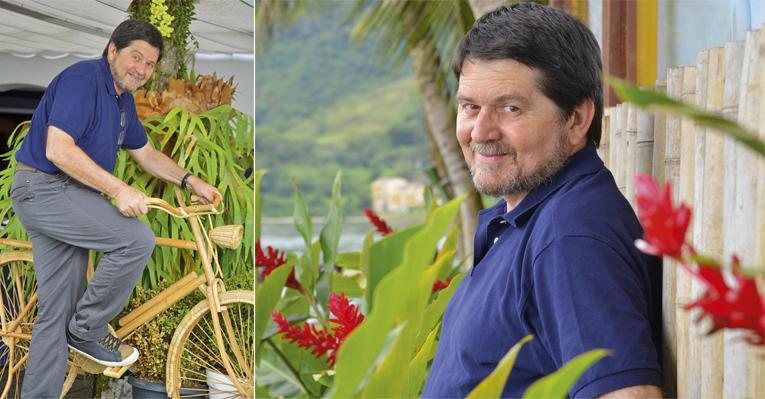 Na Ilha de CARAS, Celso revela como se equilibra entre suas múltiplas funções sempre em torno da arte. - Orestes LocateL