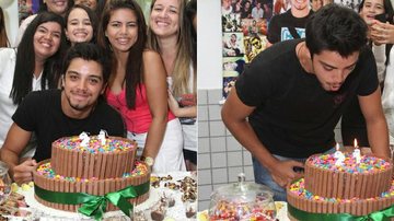 Rodrigo Simas comemora 21 anos de idade com festa de seus fãs - Anderson Borde / AgNews