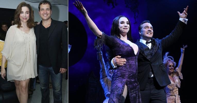 Marisa Orth e Daniel Boaventura estreiam o musical 'A Família Addams' no Rio de Janeiro - AgNews/Foto Rio News