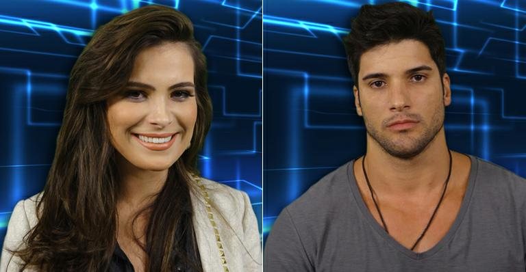 Kamilla e Marcello foram escolhidos para entrar na casa do BBB - TV Globo