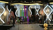 O palco do Globo de Ouro 2013 - Reprodução