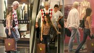 Deborah Evelyn passeia acompanhada em shopping - Daniel Delmiro / AgNews