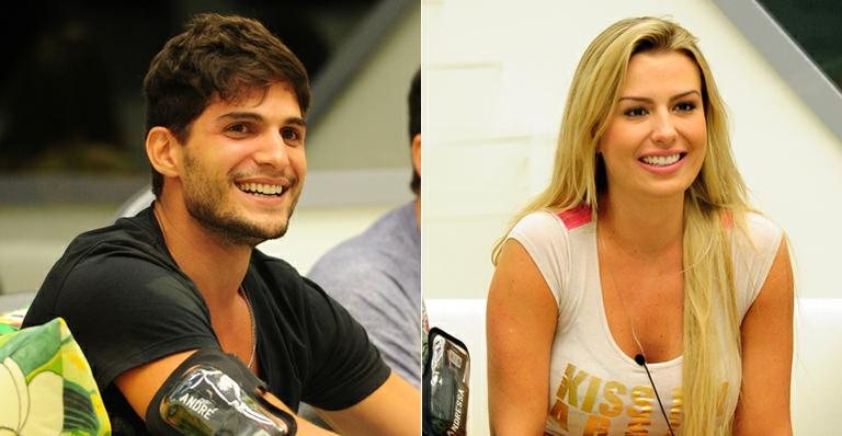 André Martinelli e Fernanda Keulla: o primeiro casal do 'BBB13' - Divulgação/ Globo