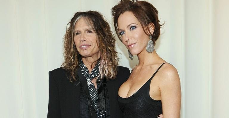 Steven Tyler e Erin Brady - Getty Images