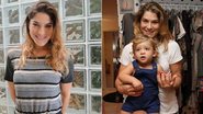 Priscila Fantin com o filho, Romeo - Divulgação/ Rede Globo e Daniel Delmiro/ AgNews