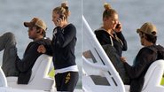 Enrique Iglesias e Anna Kournikova curtem passeio de barco por Miami - The Grosby Group