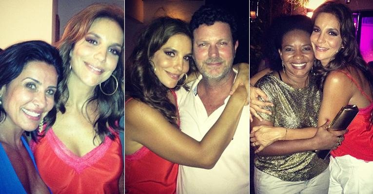 Ivete Sangalo comemora aniversário de seu amigo e assessor Dito, em Salvador - Reprodução/Instagram