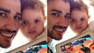 Gusttavo Lima e a afilhada Laurinha - Reprodução/ Instagram