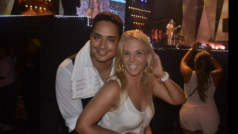 Carla Perez e Xanddy curtem o show de Ivete Sangalo no Festival de Verão - Fred Pontes/Divulgação