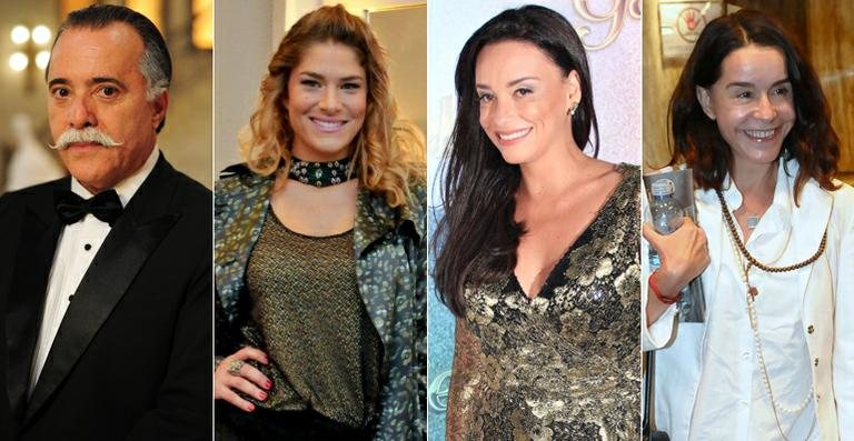 Tony Ramos, Priscila Fantin, Suzana Pires e Lucélia Santos - Arquivo CARAS