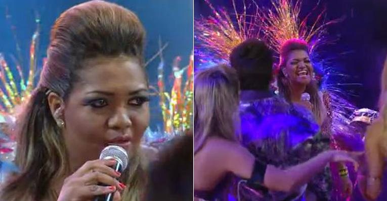 Gaby Amarantos faz a festa na casa do BBB13 - Reprodução / TV Globo