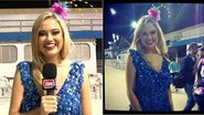 Ellen Rocche curte ensaio da Rosas de Ouro - TV Caras