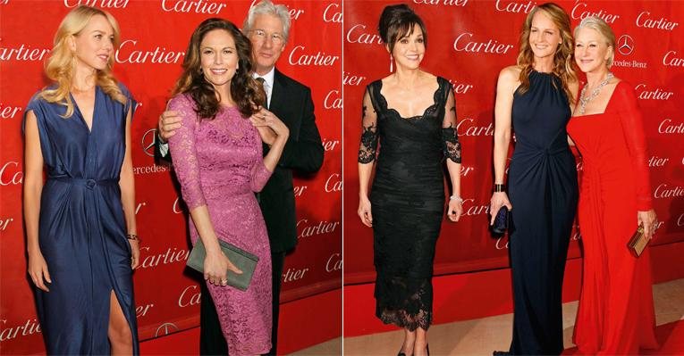 Naomi Watts, Diane Lane e Richard Gere, Sally Field, Helen Hunt e Helen Mirren. - Reuters