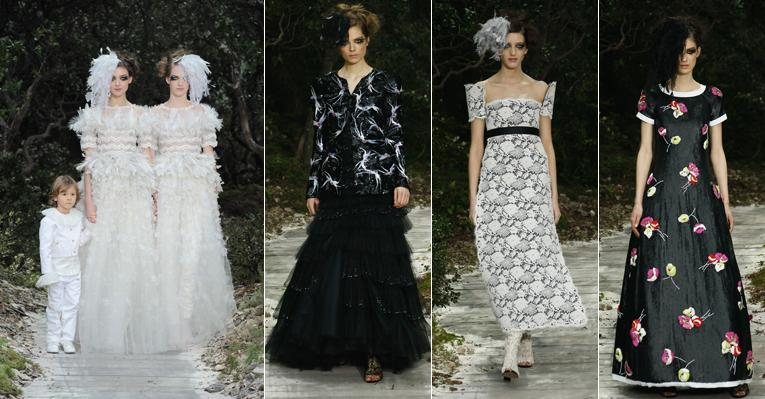 Desfile Chanel na Paris Fashion Week - Getty Images