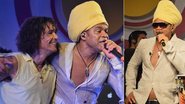 Carlinhos Brown no show de Luiz Caldas, em Salvador - Felipe Souto Maior / AgNews