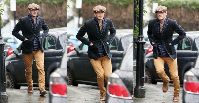 David Beckham mostra estilo ao passear por Londres, na Inglaterra - The Grosby Group