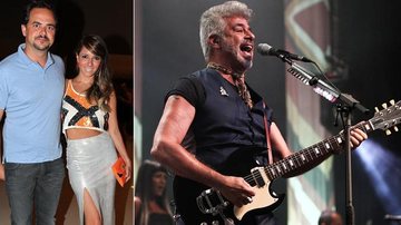 Carioca assiste ao show de Lulu Santos acompanhado da mulher, Paola Machado, em São Paulo - Manuela Scarpa/Foto Rio News