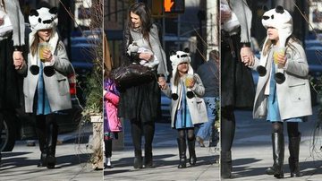 Suri Cruise e seu gorro de urso - The Grosby Group