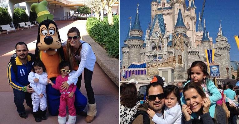 Luciano Camargo passa férias na Disney com a família e realiza o sonho de comprar uma casa no complexo - Arquivo Pessoal