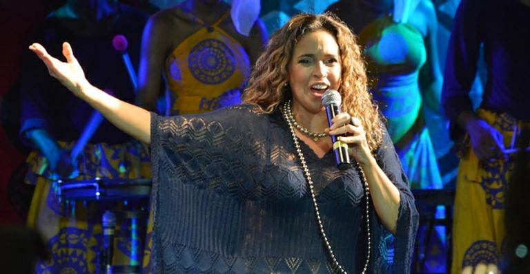 Daniela Mercury canta no ensaio do 'Cortejo Afro' - Felipe Souto Maior / AgNews