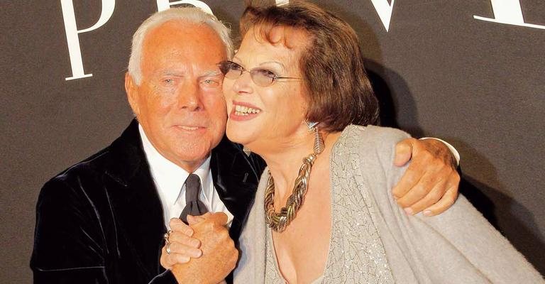 Armani e Cardinale - Bertrand Rindoff/Getty Images