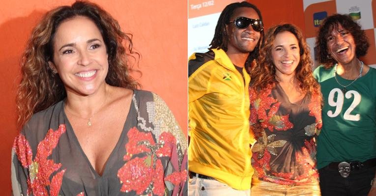 Daniela Mercury, Toni Garrido e Luiz Caldas na coletiva de imprensa de apresentação do carnaval baiano - Uran Rodrigues