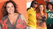 Daniela Mercury, Toni Garrido e Luiz Caldas na coletiva de imprensa de apresentação do carnaval baiano - Uran Rodrigues