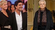 Xuxa e Junno; Aguinaldo Silva - Divulgação e Ivan Faria