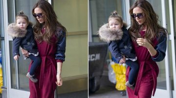 Victoria Beckham e a filha, Harper - Splash News