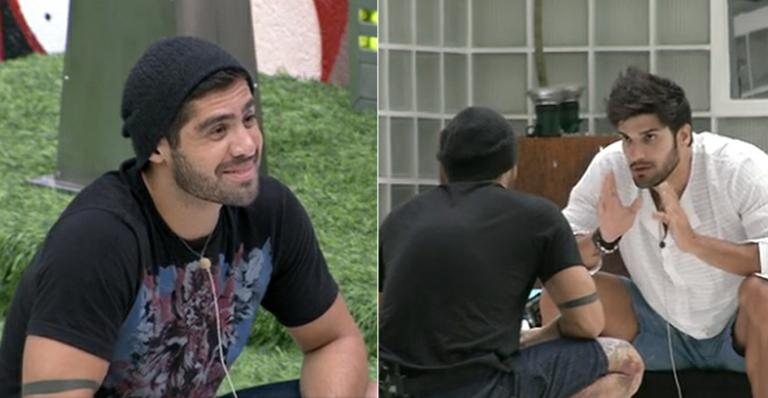 Yuri e Marcello discutem por causa do paredão - Reprodução