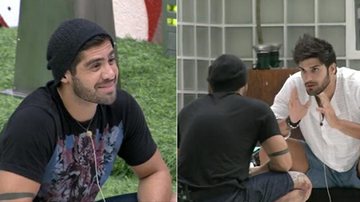 Yuri e Marcello discutem por causa do paredão - Reprodução