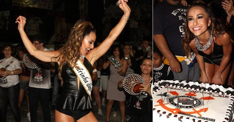 Sabrina Sato comemora aniversário com a Gaviões da Fiel - Cláudio Augusto/Foto Rio News