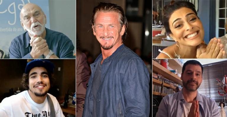 Famosos na campanha #VemSeanPenn - Reprodução/ Getty Images