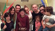 Marc Anthony e Shannon de Lima posam com Jennifer Lopez e Casper Smart - Reprodução