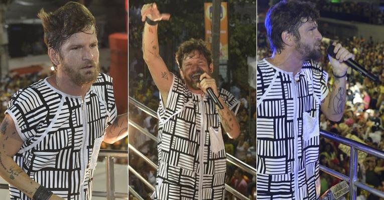 Saulo Fernandes se despede do Carnaval de Salvador como líder da Banda Eva - Andre Muzell / AgNews