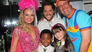 Eliana recebe Larissa Manoela, Jean Paulo Campos em André Vasco no bloco Happy, em Salvador - Thiago Duran e Amaury Neh/AgNews