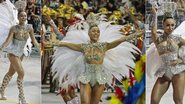 Sabrina Sato brilhou à frente da bateria da escola de samba Gaviões da Fiel, em São Paulo - Milene Cardoso / AgNews