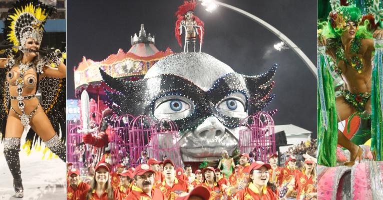 Desfile da Tom Maior no Sambódromo do Anhembi, em São Paulo - AgNews