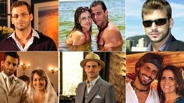 Personagens da carreira de Henri Castelli - Divulgação/ TV Globo