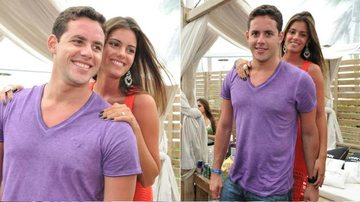 Recém casados, Thiago Pereira e Gabriela Pauletti curtem carnaval em Jurerê - Cassiano de Souza e Felipe Carneiro