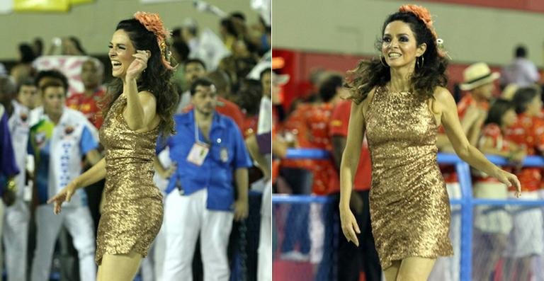 Claudia Ohana na Marquês de Sapucaí - Raphael Mesquita / Foto Rio News