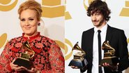 Adele e Gotye entre os vencedores do Grammy 2013 - Getty Images