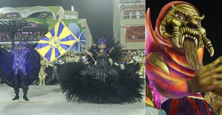 Unidos da Tijuca faz homenagem à Alemanha no Carnaval 2013 do Rio de Janeiro - Movimento Fixo/AgNews