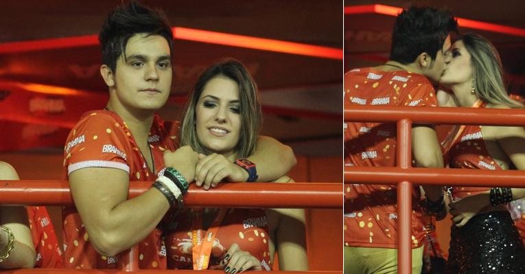 Luan Santana leva a namorada Jade para conhecer o carnaval do Rio de Janeiro - Raphael Mesquita/Foto Rio News